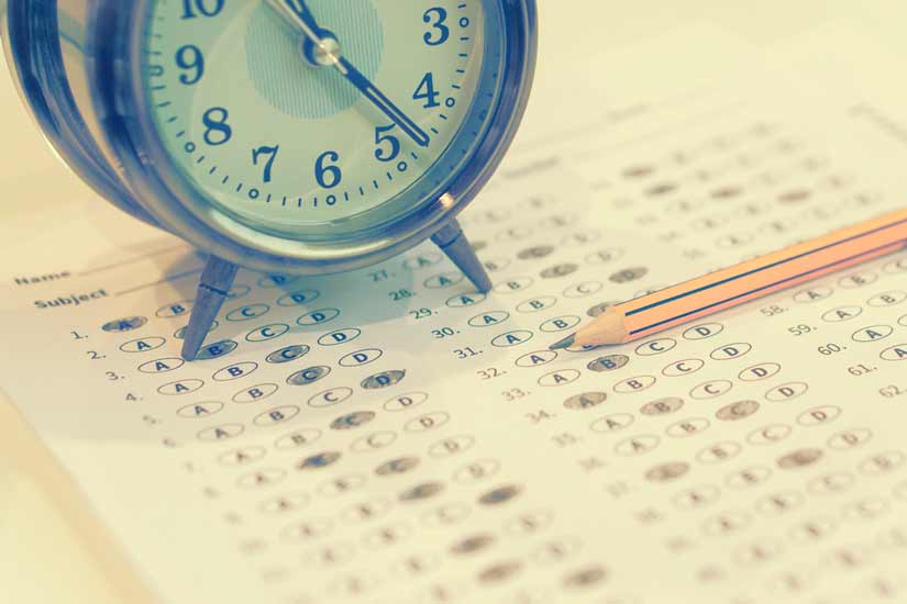 Cómo repartir el tiempo en una prueba tipo test